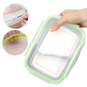 סט 3 קופסאות נירוסטה אטומות לנוזלים